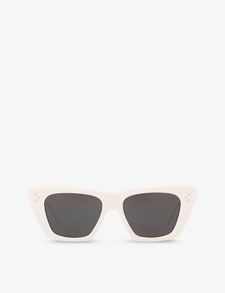 CL40187I acetate cat-eye sunglasses | Selfridges