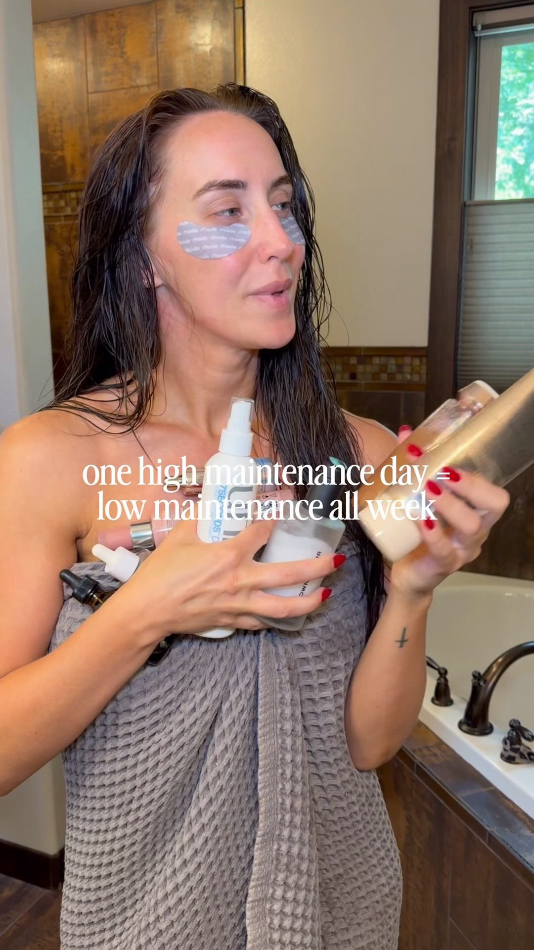 one high maintenance day so i can be low maintenance the rest of the week 🤍

this is the reset that keeps me feeling like myself — put-together, polished, and not scrambling every morning. i do it all in one go so future me doesn’t have to think about it.

save this for your next sunday reset 🫧

#sundayreset #sundayresetroutine #selfcareroutine #lowmaintenanceroutine #beautyresetroutine

#LTKgrwm #LTKBeauty #LTKmorningroutine
