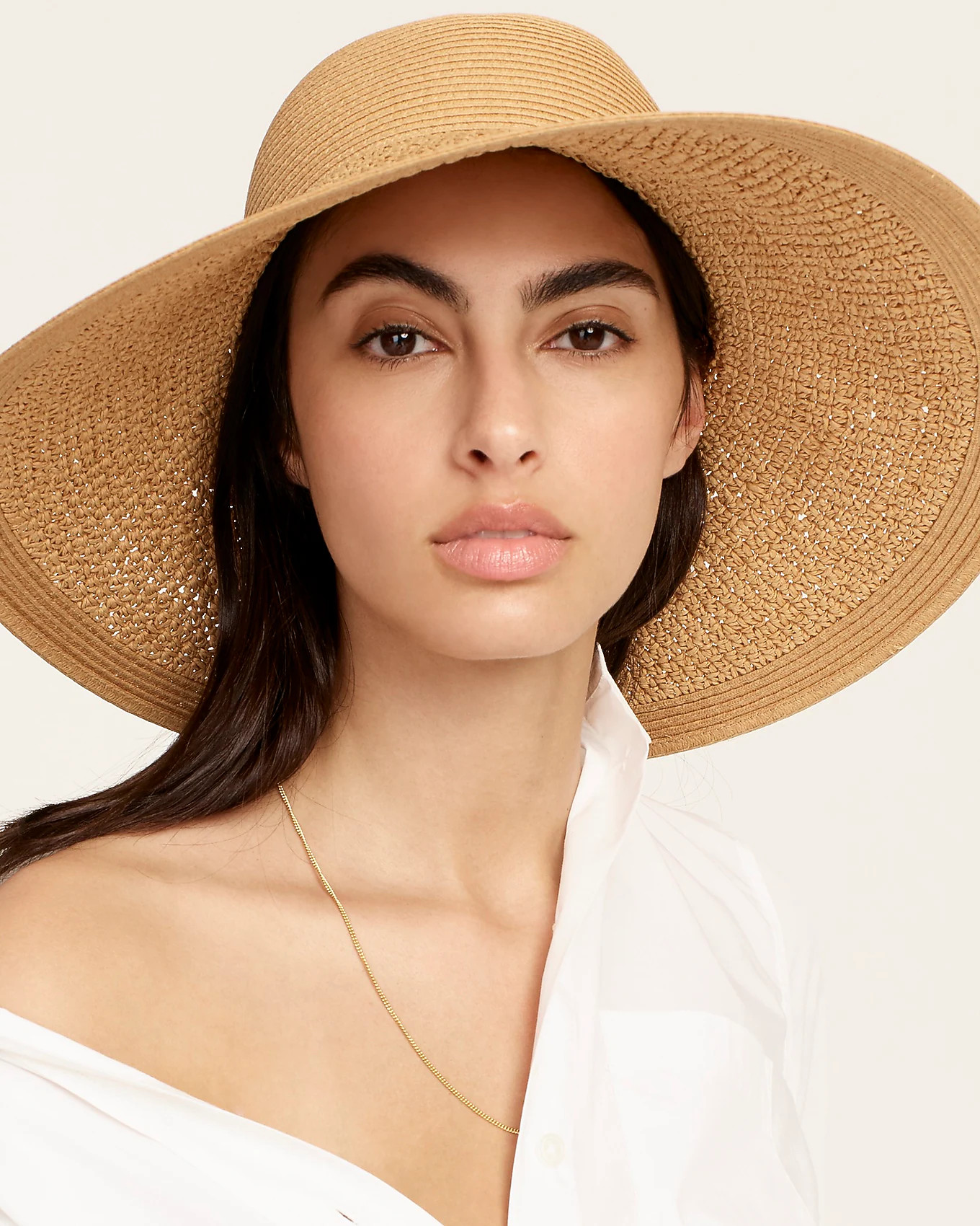 Textured summer straw hat | J. Crew US