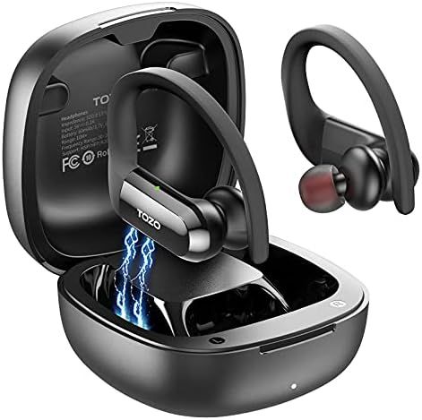 TOZO T5 Bluetooth Headphones True Wireless Earbuds TWS Sport Earphones Touch Control Headset with... | Amazon (US)