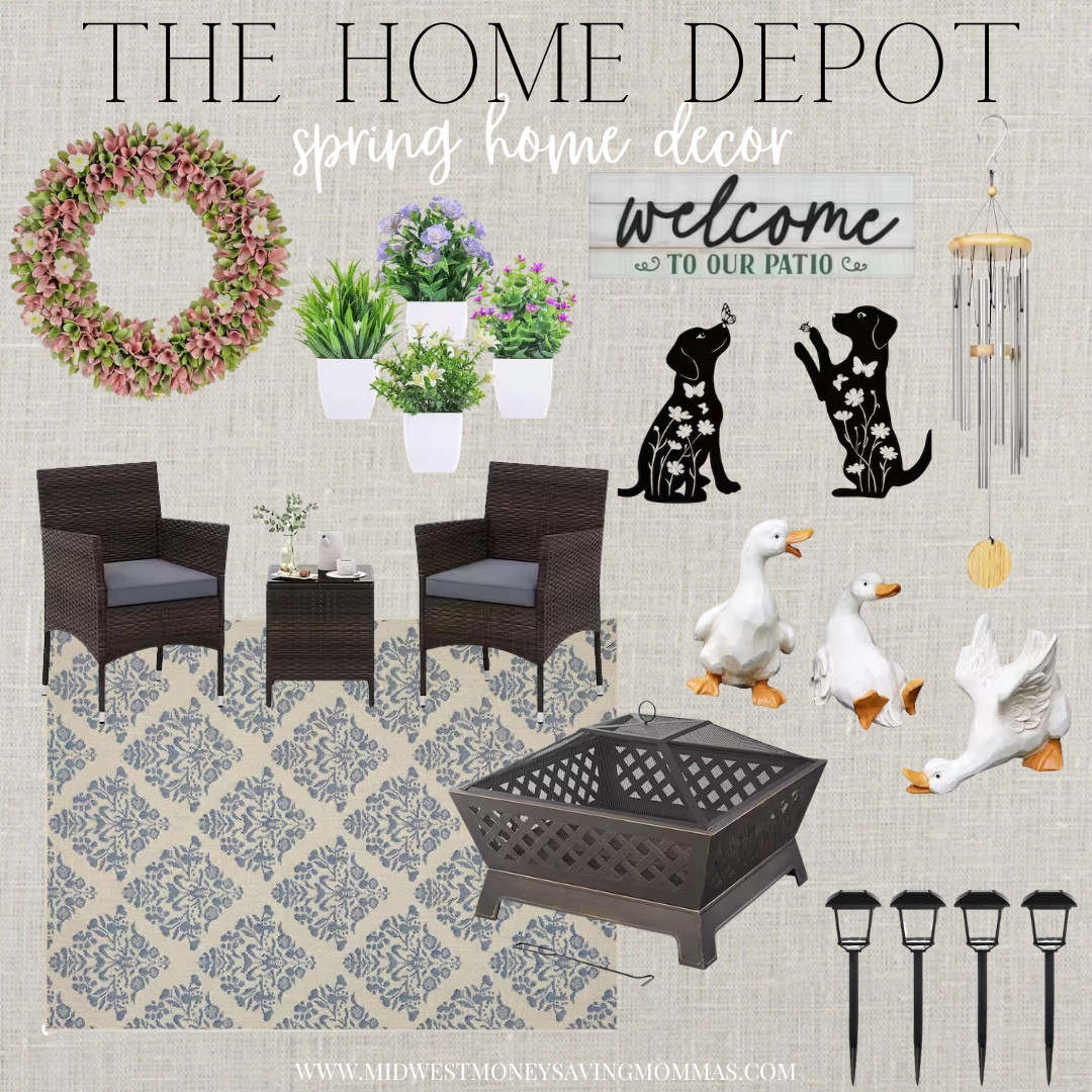 Spring home decor

The Home Depot  wreath  artificial flowers  garden decor  outdoor furniture area rug 

#LTKSeasonal #LTKmomlife #LTKHome