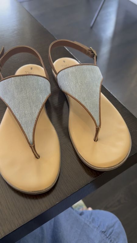 Affordable and so comfy sandals @walmart. Love the jean color. They come in three other colors as well. 

Priced so well at $12.98. Love them. 

#affordablefashion

#LTKfindsunder50 #LTKshoecrush