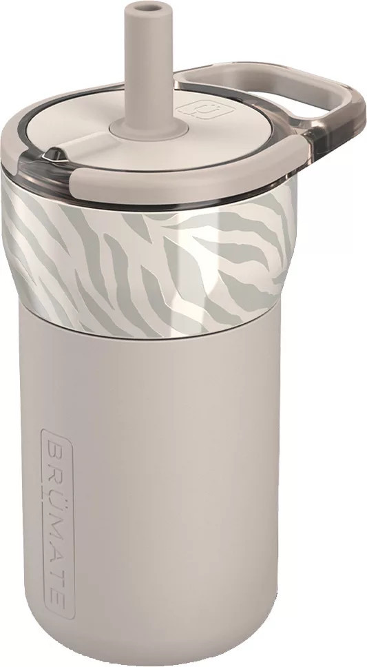 BruMate Leap 12 oz. Kids' Tumbler, Zebra | Going Going Gone