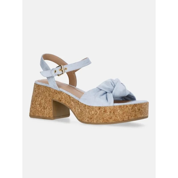 Time and Tru Women's Cork Knot Sandals | Walmart (US)