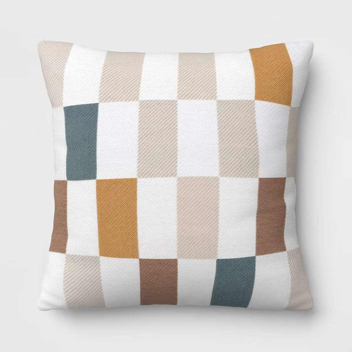 18"x18" Subway Tile Woven Square Outdoor Throw Pillow - Threshold™ | Target