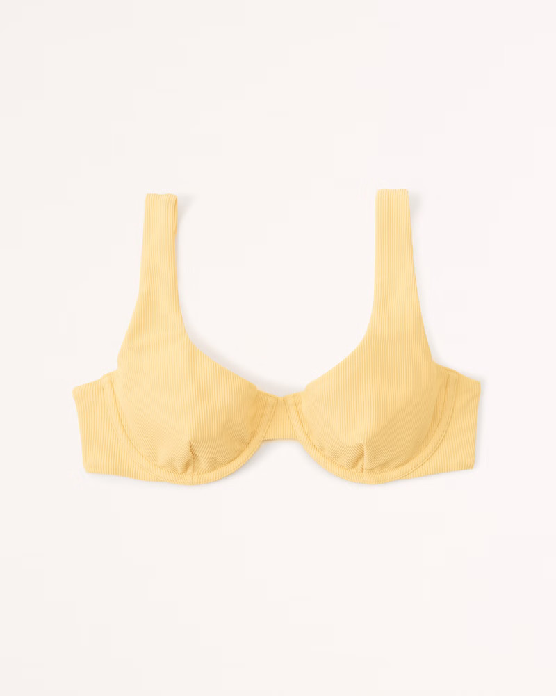Women's Wide Strap Underwire Bikini Top | Women's New Arrivals | Abercrombie.com | Abercrombie & Fitch (US)