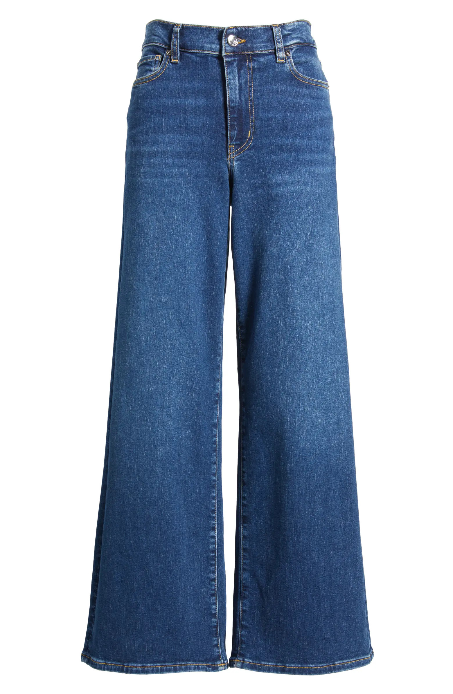 Le Slim Palazzo High Waist Wide Leg Jeans | Nordstrom