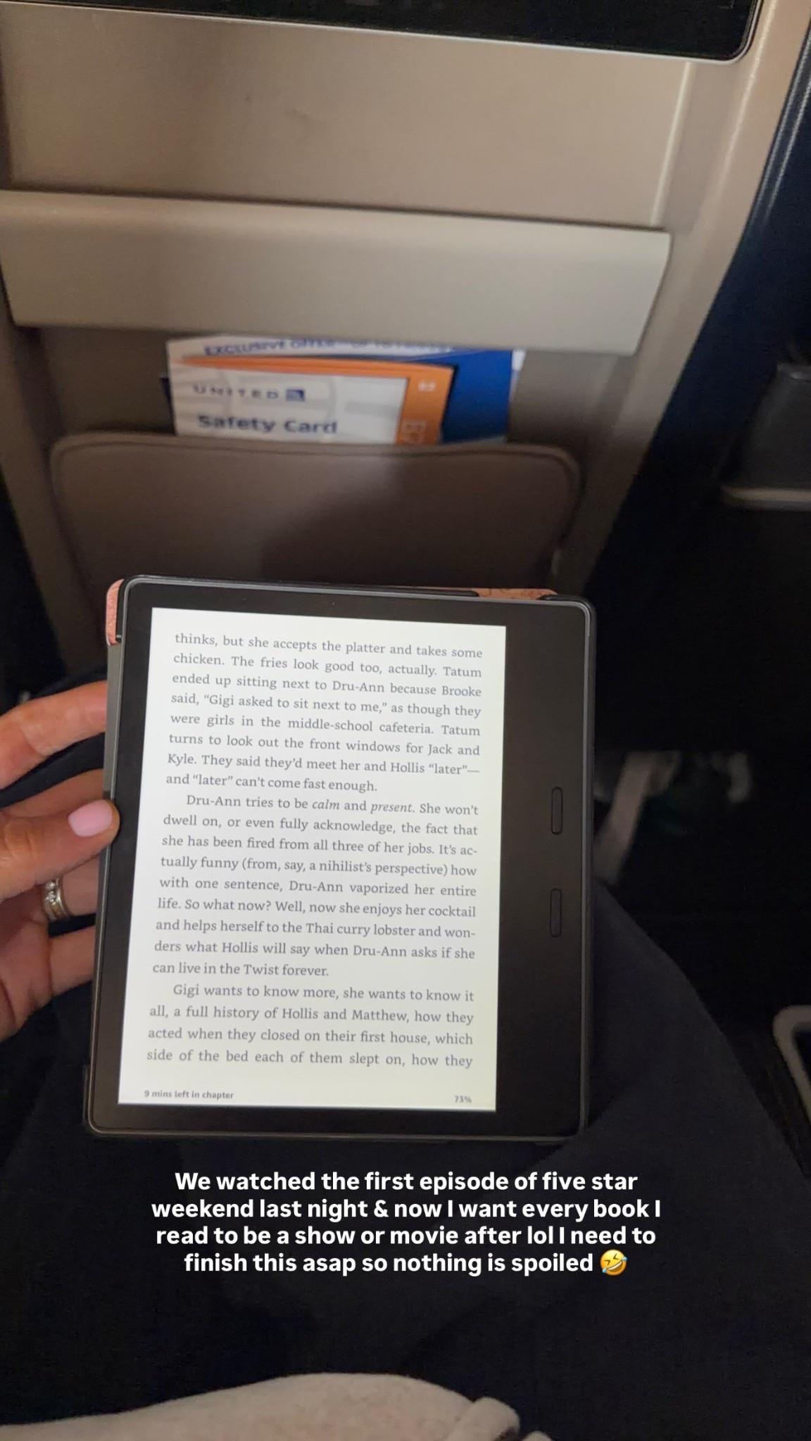 We watched the first episode of five star weekend last night & now I want every book I read to be a show or movie after lol I need to finish this asap so nothing is spoiled 🤣

#LTKHome #LTKTravel #LTKstorytime