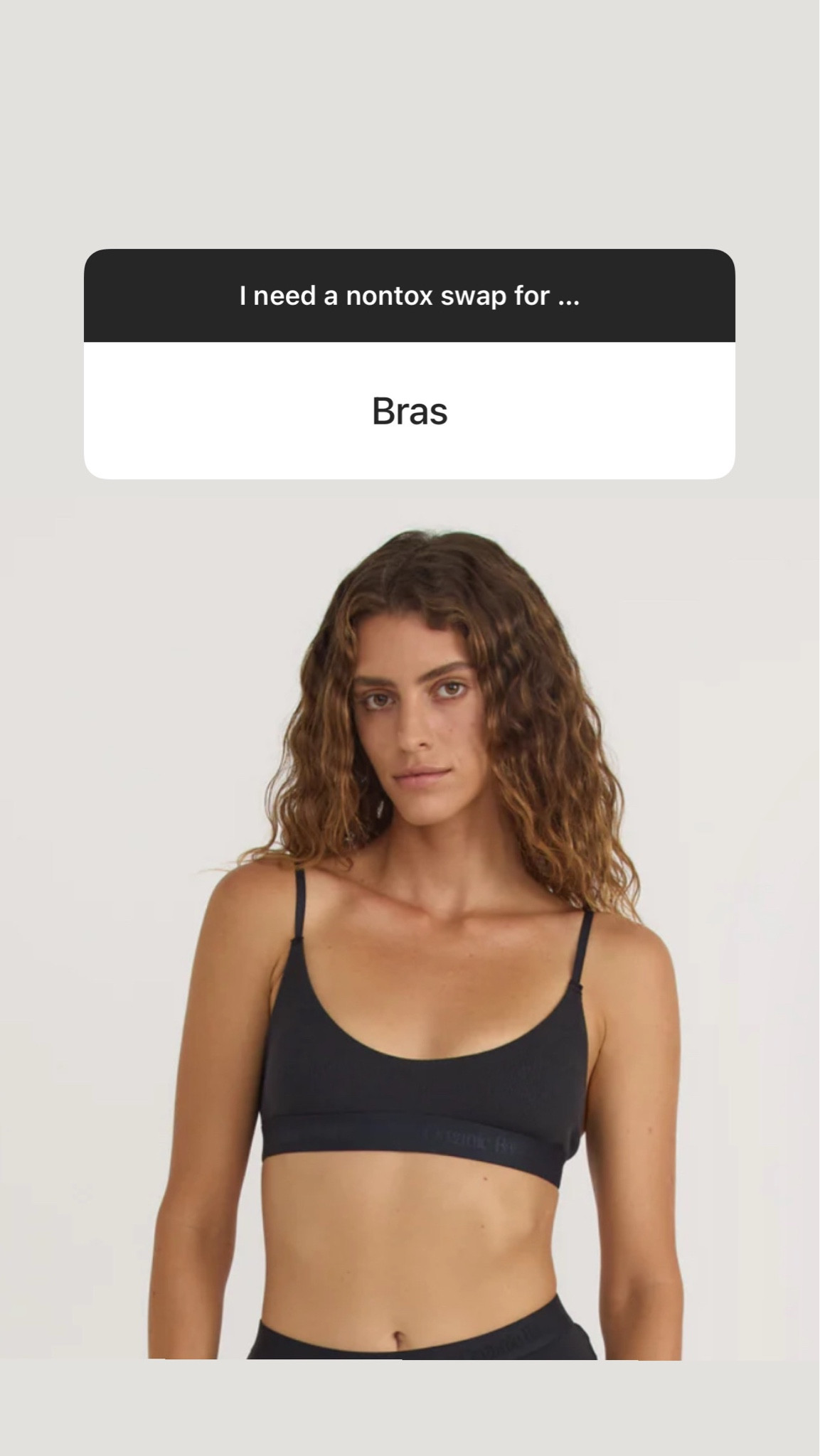 Nontoxic organic cotton bras 

#LTKFitness #LTKWorkwear #LTKStyleTip