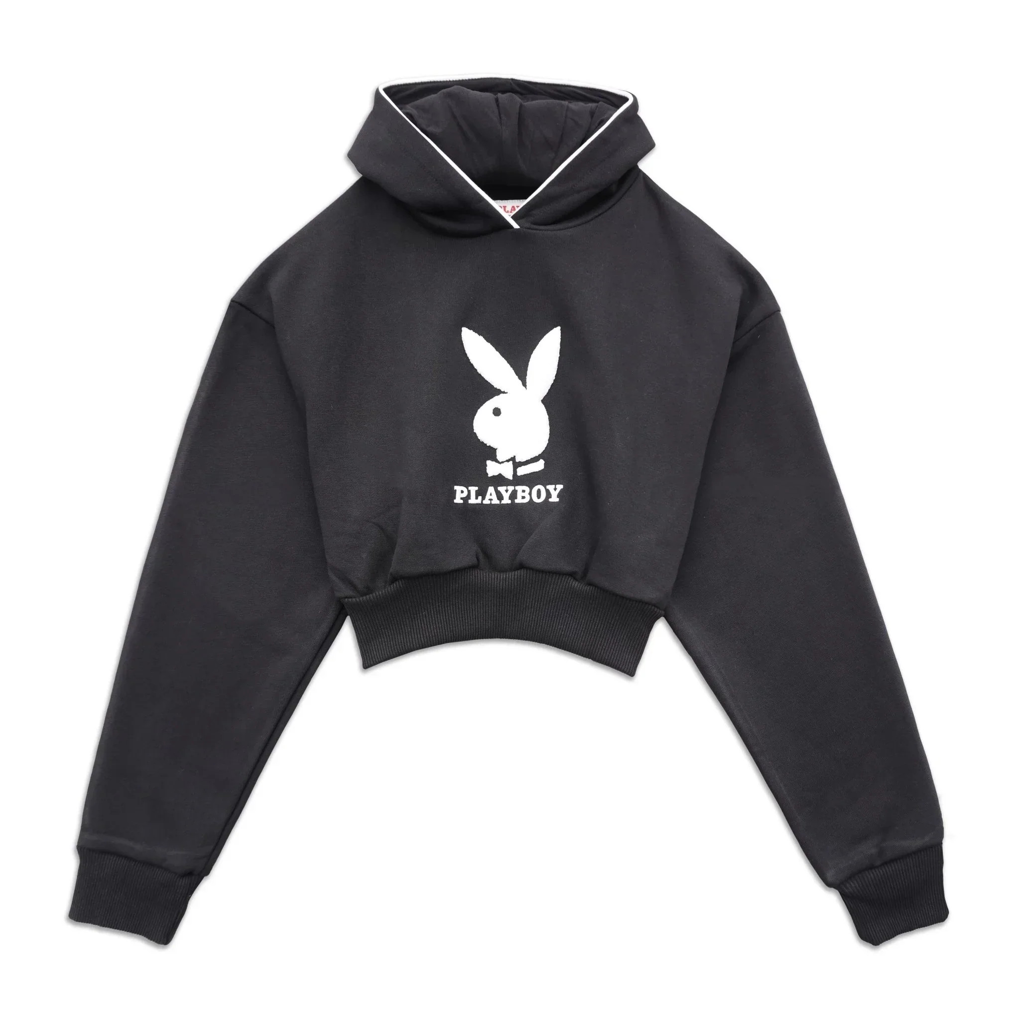 Playboy Cropped Chenille Hoodie | Playboy