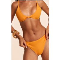 Orange High Leg Tanga Bikini Bottom | PrettyLittleThing US