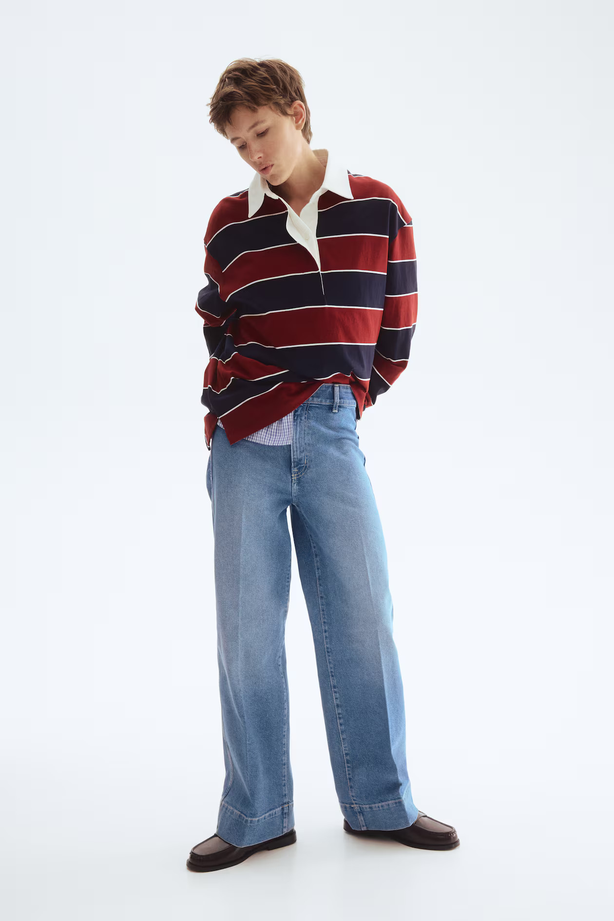 Wide High Jeans | H&M (US + CA)