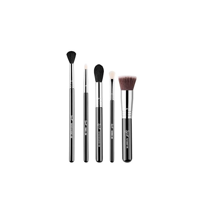 SIGMA Beauty Most Wanted Makeup Brush Set – Set of 5 Favorite Makeup Brushes for Foundation, Hi... | Amazon (US)