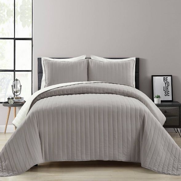 Soft Stripe Quilted/Coverlet - Lush Décor | Target