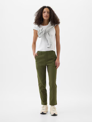 Mid Rise Downtown Khakis | Gap Factory