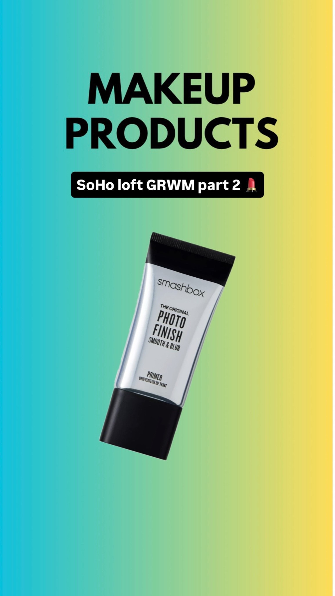 Primer I used in my GRWM !! This smashbox primer is so good

#LTKgrwm
