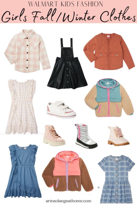 Fall girls clothes from Walmart! Cuteness on a budget. 

#LTKSeasonal #LTKkids #LTKfamily