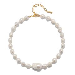 Emma Baroque Pearl Necklace | Sequin