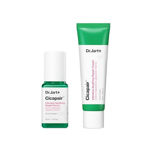 Dr.Jart+ Sensitive Skin Besties Bundle | Full Size Cicapair Serum and Face Cream for Redness and Barrier Repair with Centella Asiatica | Korean Skin Care | Amazon (US)