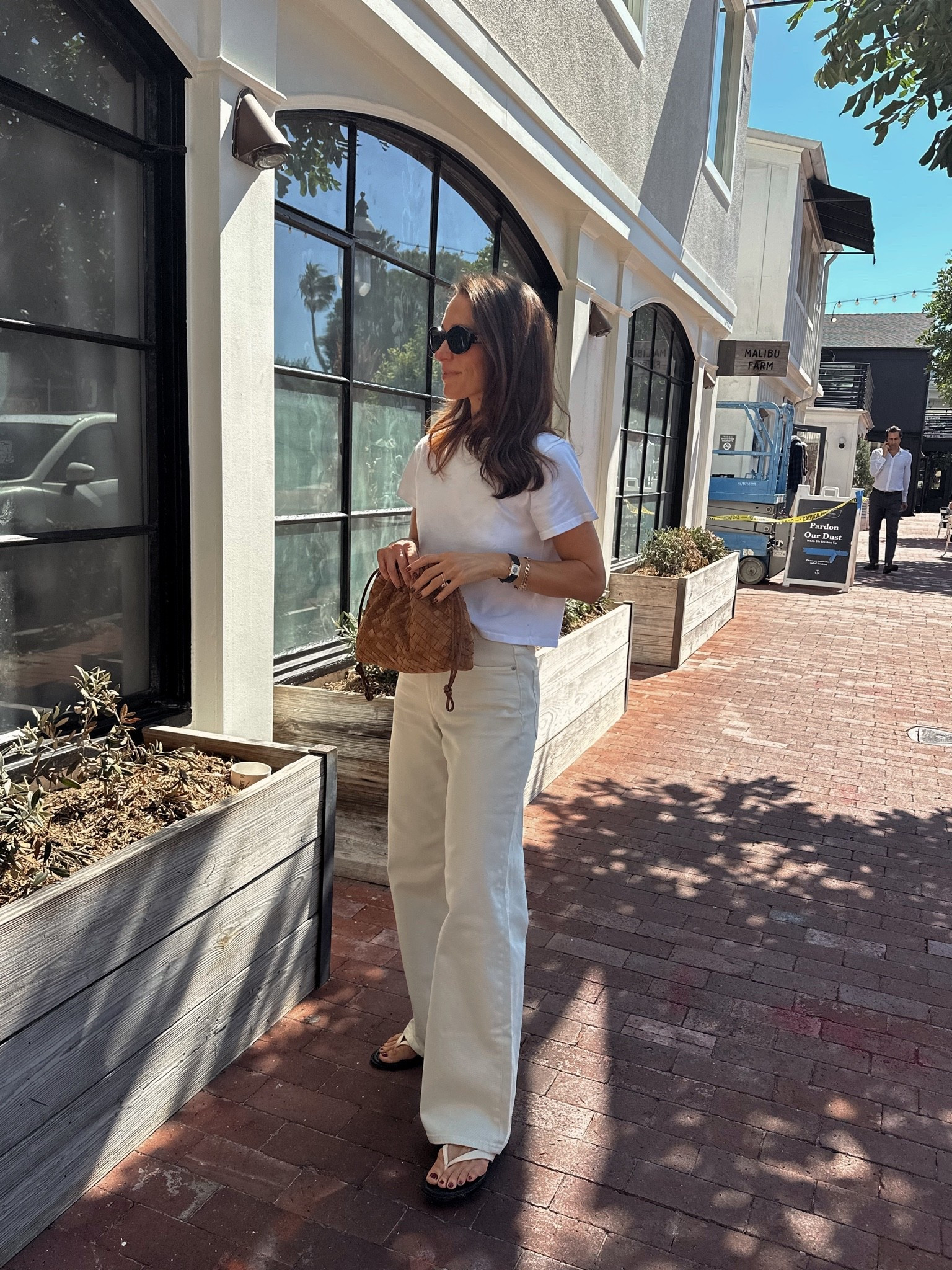 Minimal and casual outfit 
Wearing the 30” in the jeans

#LTKOver40