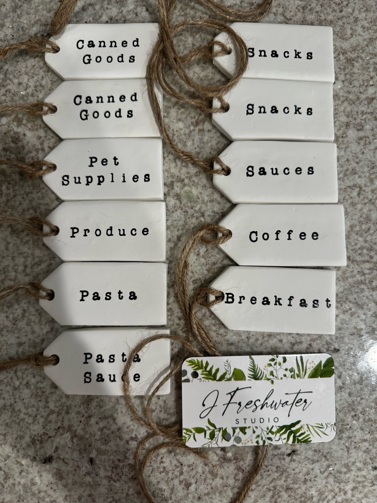 In love with these personalized tiles to label my baskets in my pantry. Such high quality clay tiles that are shatterproof! I love them so much, I ordered more for the rest of my home. #pantry #storageorganization #storagesolutions #cutepantry #personalized

#LTKSaleAlert #LTKHome #LTKU