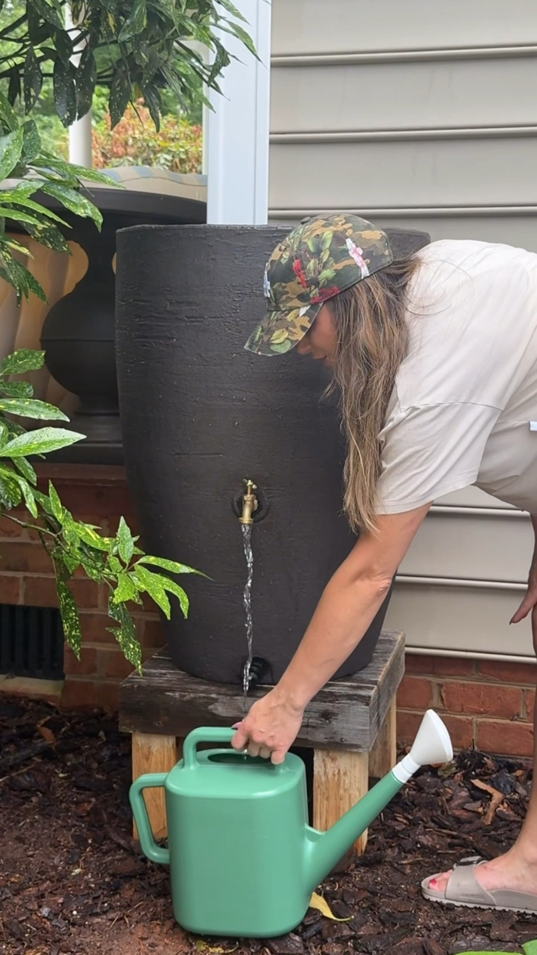 #AD Shop cute rain barrels from @Wayfair !!!😍 

#outdoor #wishyouwerehere #WayfairPartner #Wayfair