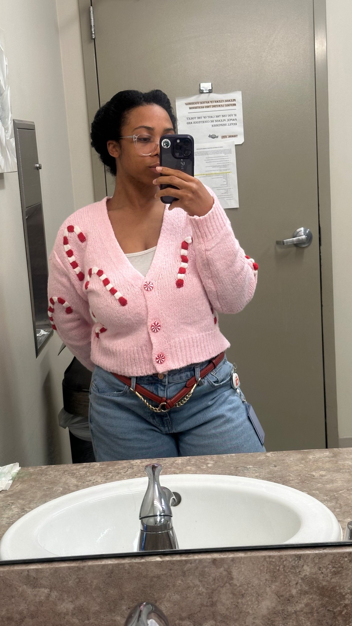 Christmas Sweater day at work. 

#LTKSeasonal #LTKWorkwear #LTKdayinmylife