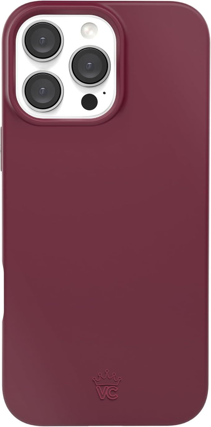 VELVET CAVIAR for iPhone 16 Pro Max Case - Compatible with MagSafe - 10ft Drop Protection (Burgun... | Amazon (US)