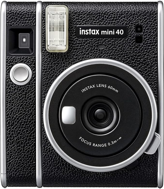 Fujifilm Instax Mini 40 Instant Film Camera with Built-in Selfie Lens, Auto Exposure, Auto Shutte... | Amazon (US)