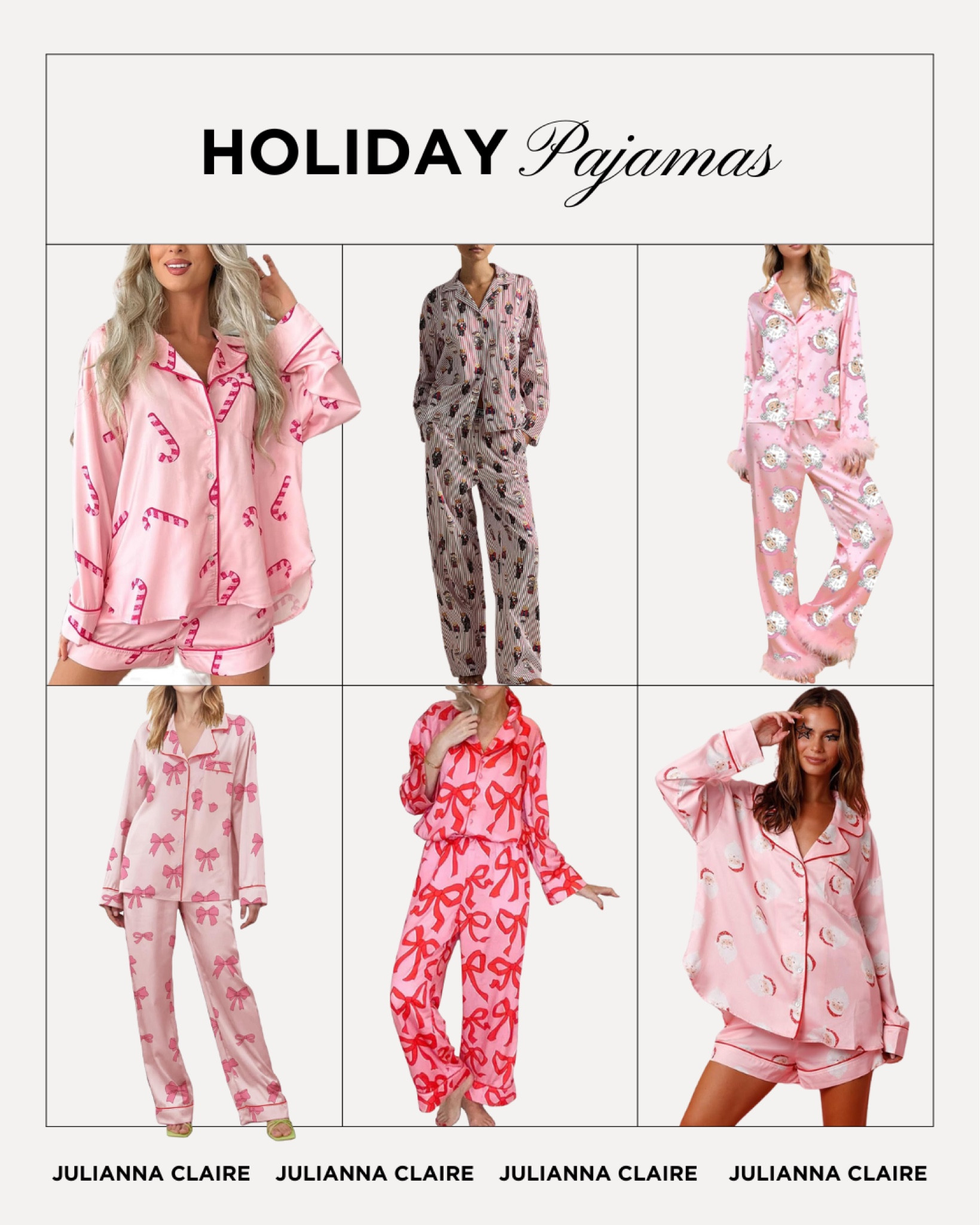 Favorite Holiday Pajamas ❄️🎄

#LTKHoliday #LTKStyleTip #LTKSeasonal