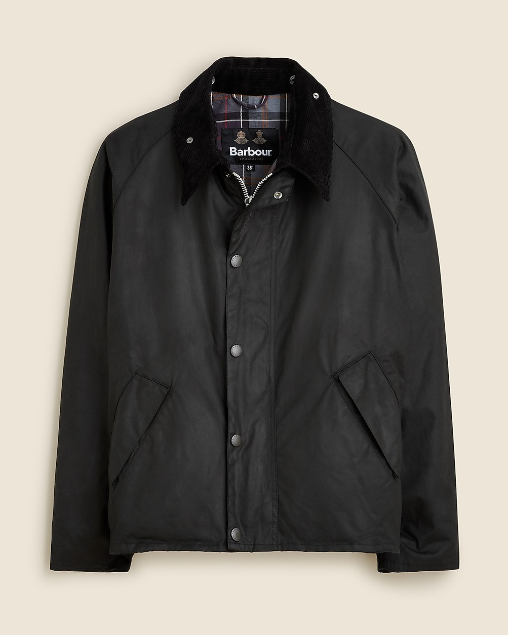 Barbour® Transport wax jacket | J. Crew US