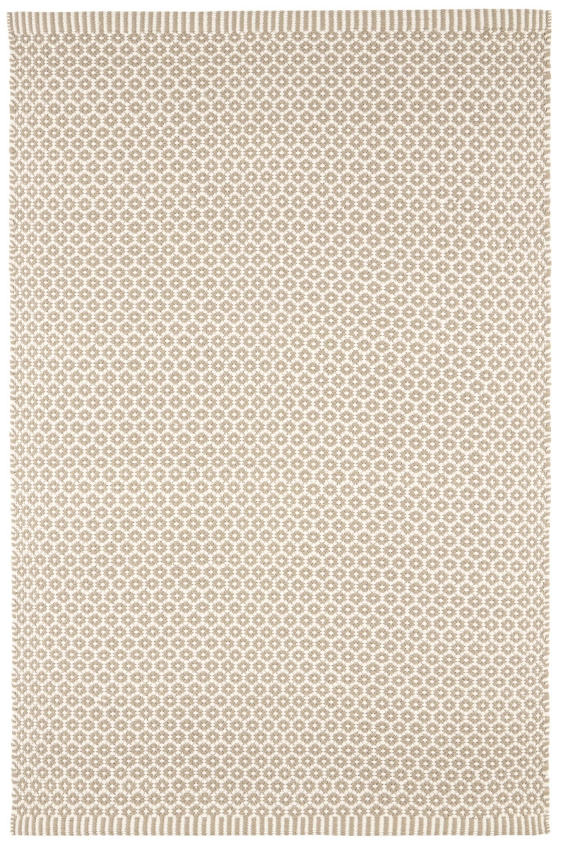 Finn Khaki Handwoven Indoor/Outdoor Rug | Annie Selke