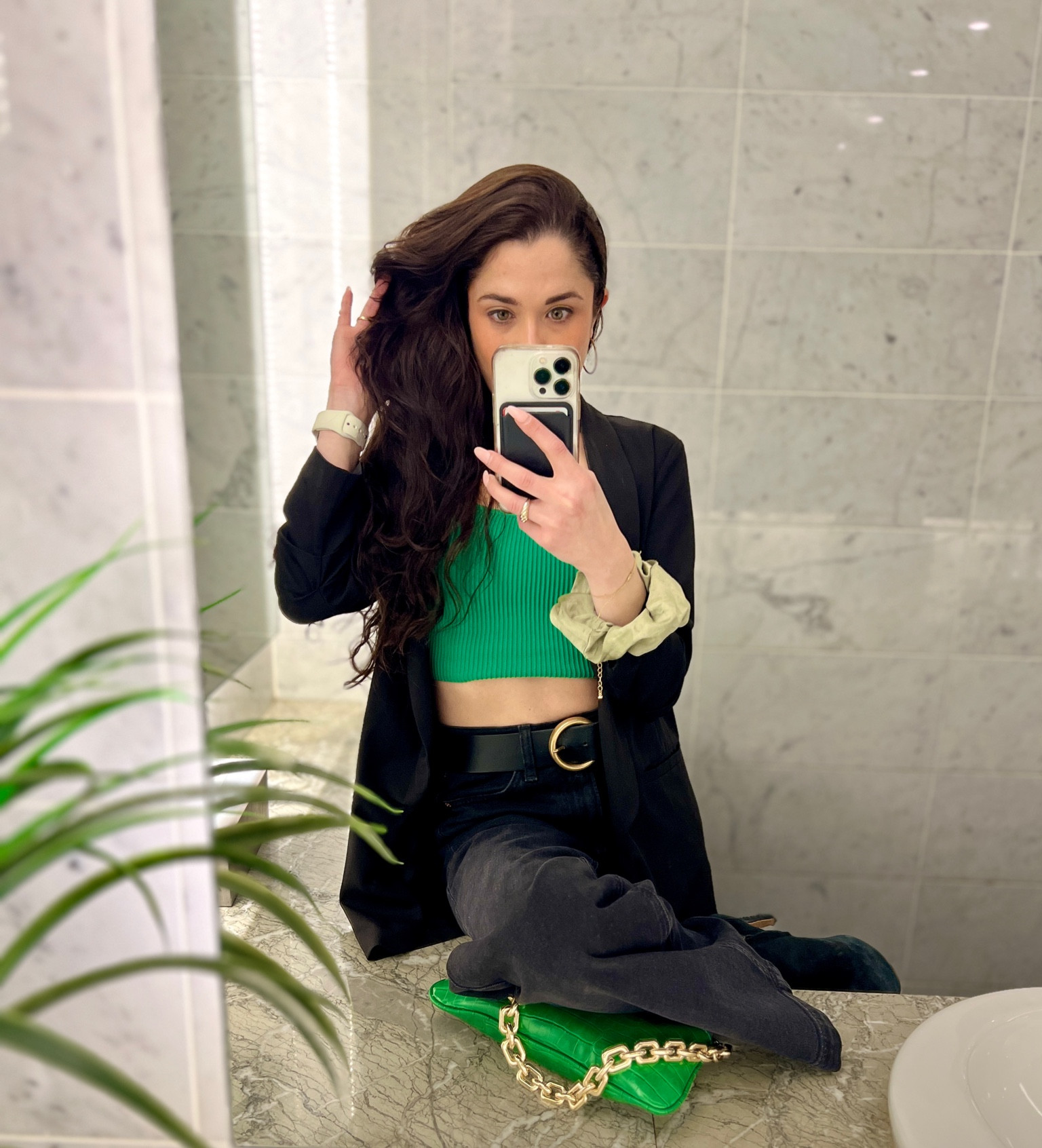 every time I look in the mirror, I’m seeing green 💚

#LTKworkwear #LTKSeasonal