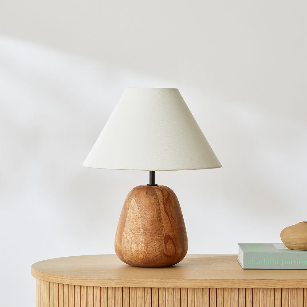 Irving Wood Table Lamp (12"–18") | West Elm (US)