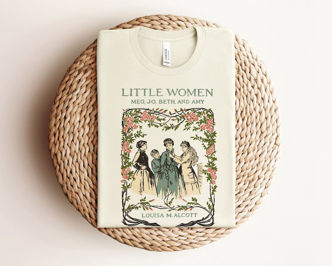 Little Women Shirt English Literature Gift Louisa M. - Etsy | Etsy (US)