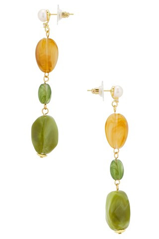 Casa Clara Maris Drop Earrings in Geode from Revolve.com | Revolve Clothing (Global)