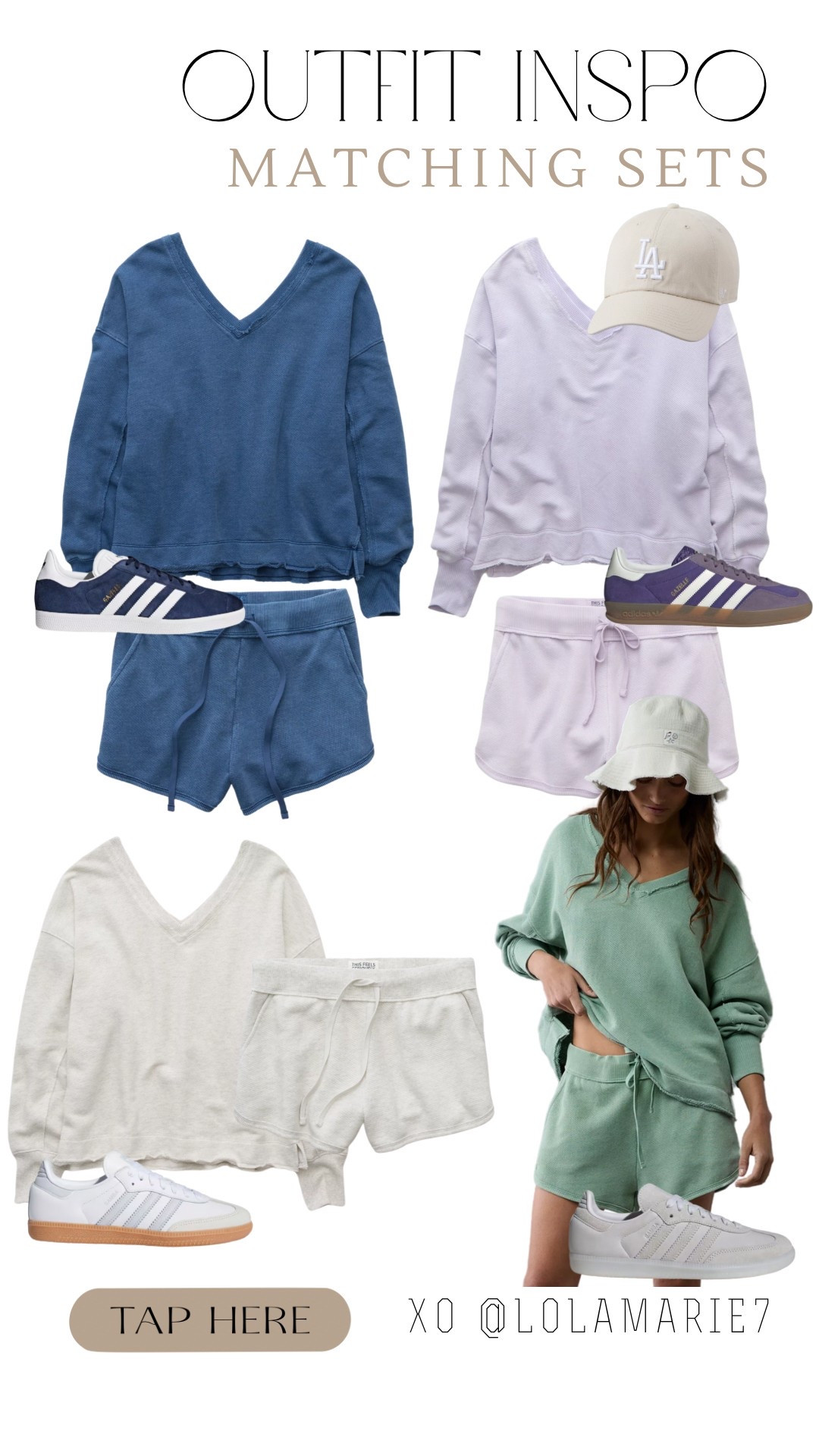 American Eagle matching sets! 🙌🏼 

#americaneagle #adidas 

#LTKFindsUnder50 #LTKSaleAlert #LTKStyleTip