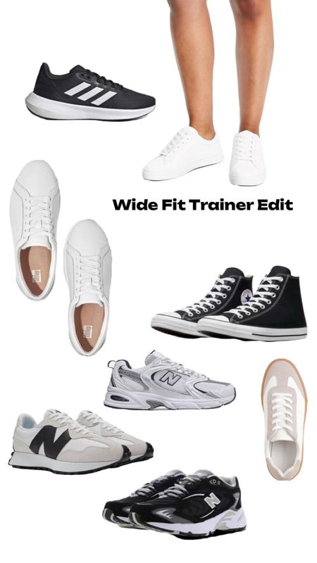 My personal favourite wide fit trainers. Some are specifically wide fit, others are standard fit but I find are very accommodating for a wider foot.

#LTKeurope #LTKplussize #LTKshoecrush