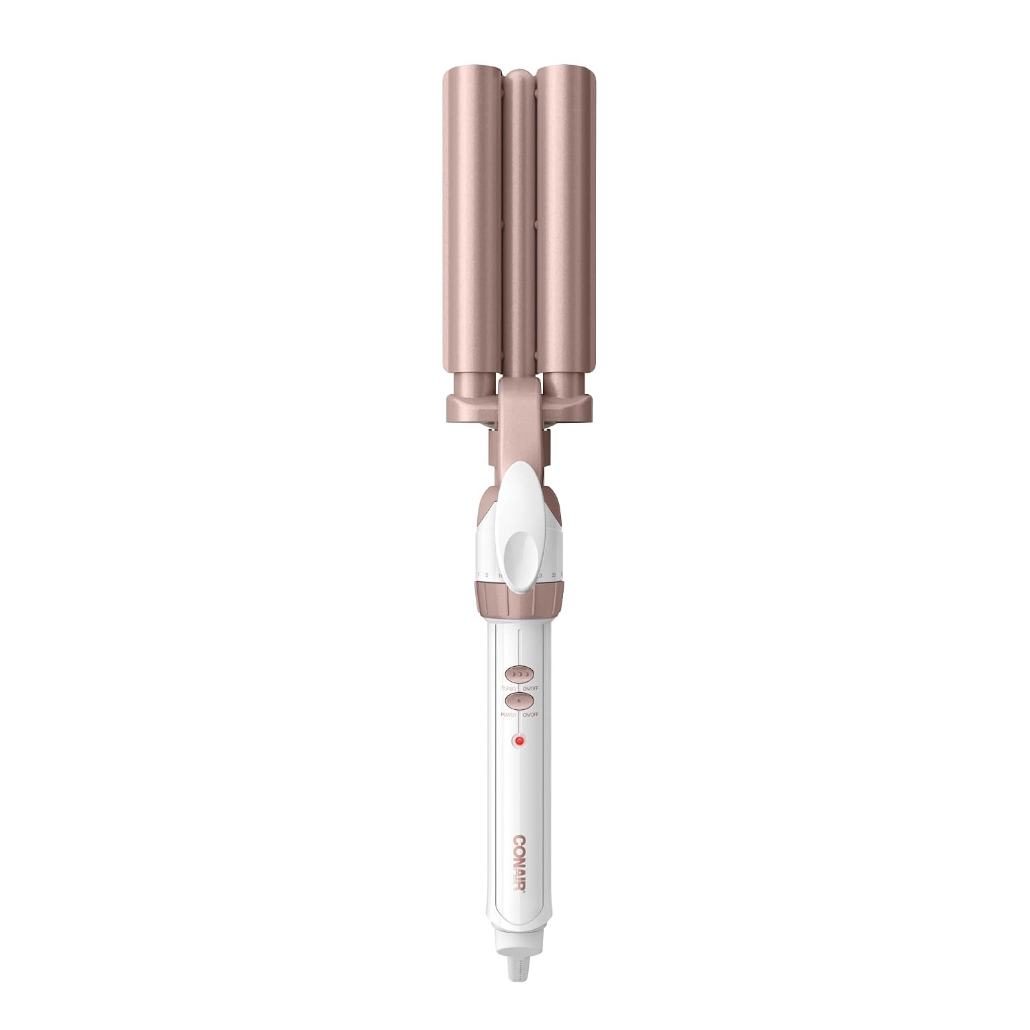Conair Double Ceramic 3 Barrel Curling Iron, Triple Barrel Waver Hair Tool Creates Deep, Continuo... | Amazon (US)