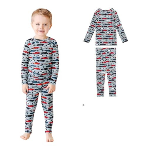 Posh Peanut Boys Pajamas Set - Viscose from Bamboo PJ's for Kids | Amazon (US)