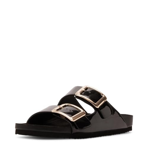 Madden Girl Women's Bodiee Sandal, Black Patent, 8.5 | Amazon (US)