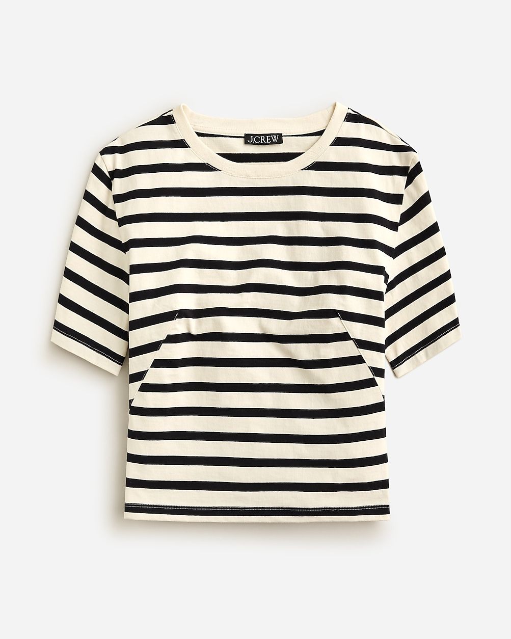 3.3(3 REVIEWS)Mariner cloth fitted-waist T-shirt in stripe$59.5030% off full price with code SHOP... | J.Crew US