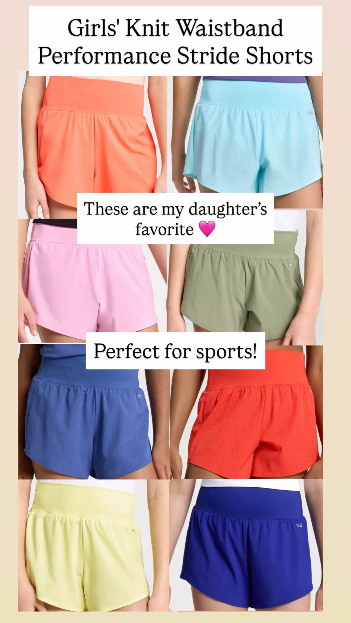 Girls knit shorts are the cutest for back to school. These are great for sports, too!

#LTKKids