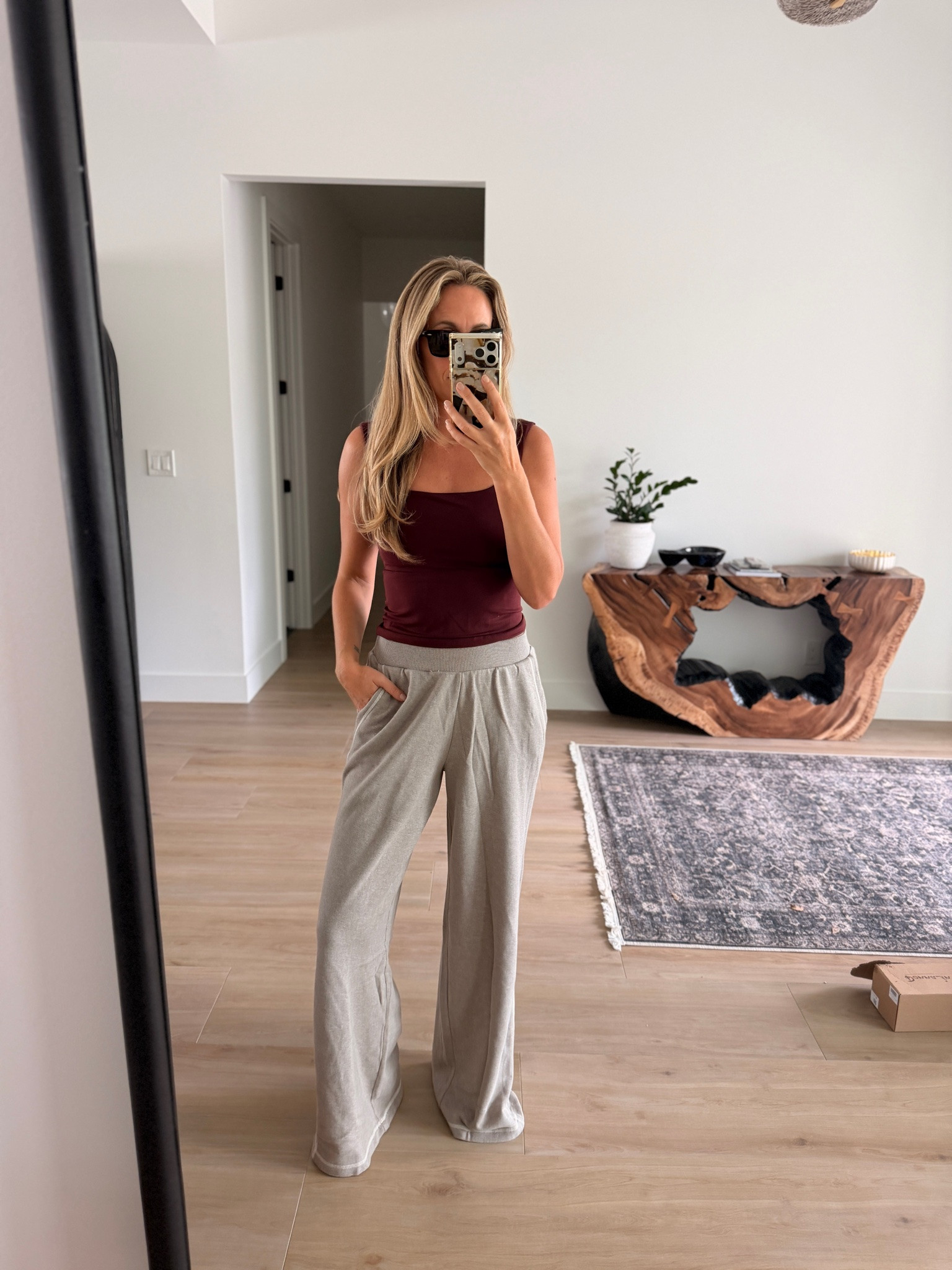 Medium long sweatpants, 5’9”

#LTKgrwm #LTKootd #LTKdayinmylife
