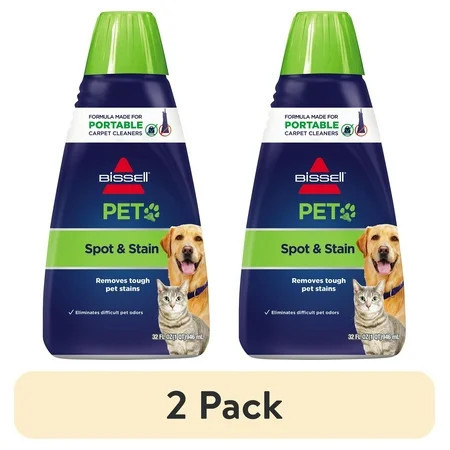 (2 pack) BISSELL Advanced Pet Spot & Stain 32 oz. Formula 74R7V | Walmart (US)