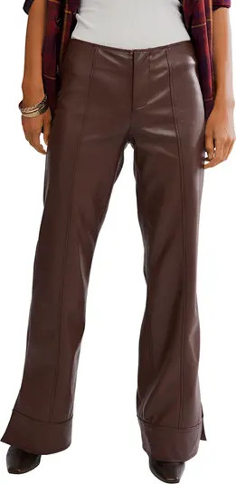 Free People Glow Up Faux Leather Pants | Nordstrom | Nordstrom