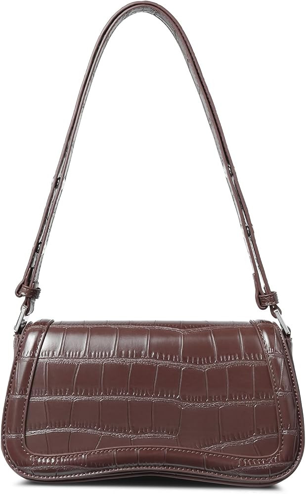 CLUCI Small Shoulder Bags,Purses for Women Vegan Leather Crossbody Handbag Clutch Hobo Purse | Amazon (US)