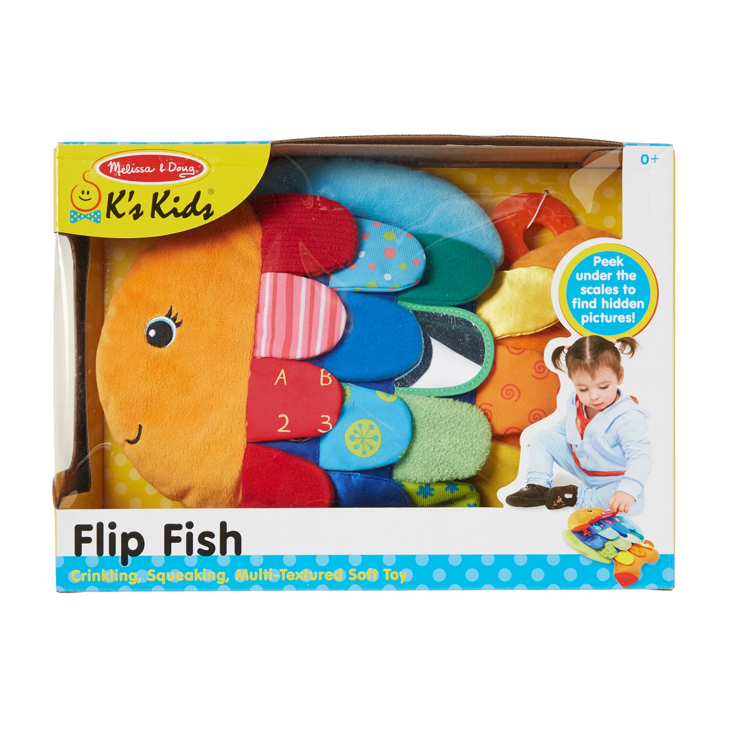 K’s Kids Flip Fish Baby Toy | Melissa and Doug
