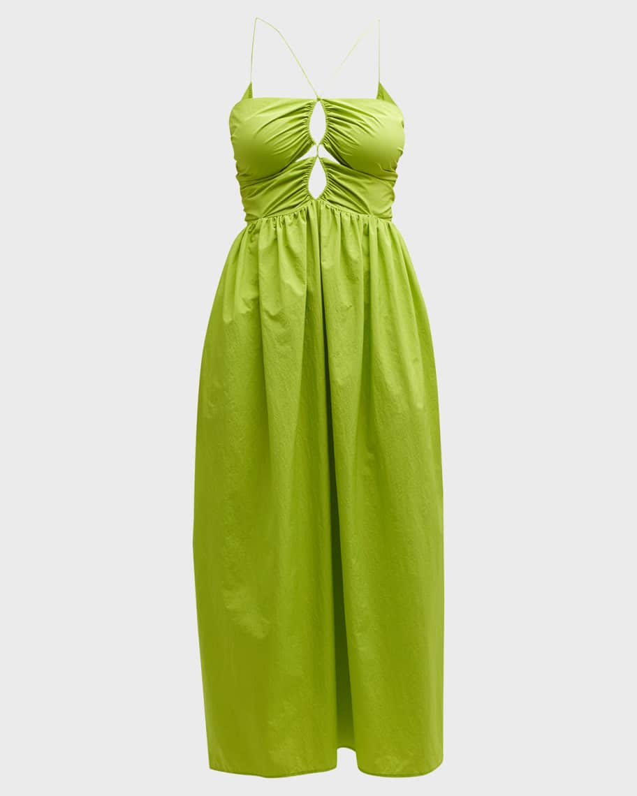 Rails Silvia Voluminous Halter Maxi Dress | Neiman Marcus