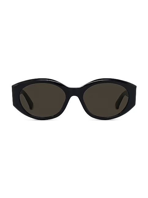 Oval 54MM Acetate Sunglasses | Saks Fifth Avenue (UK)